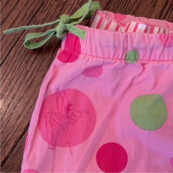 Sz L Disney *Tinkerbell* Pink Cotton PJ Pants - Picture 6 of 6